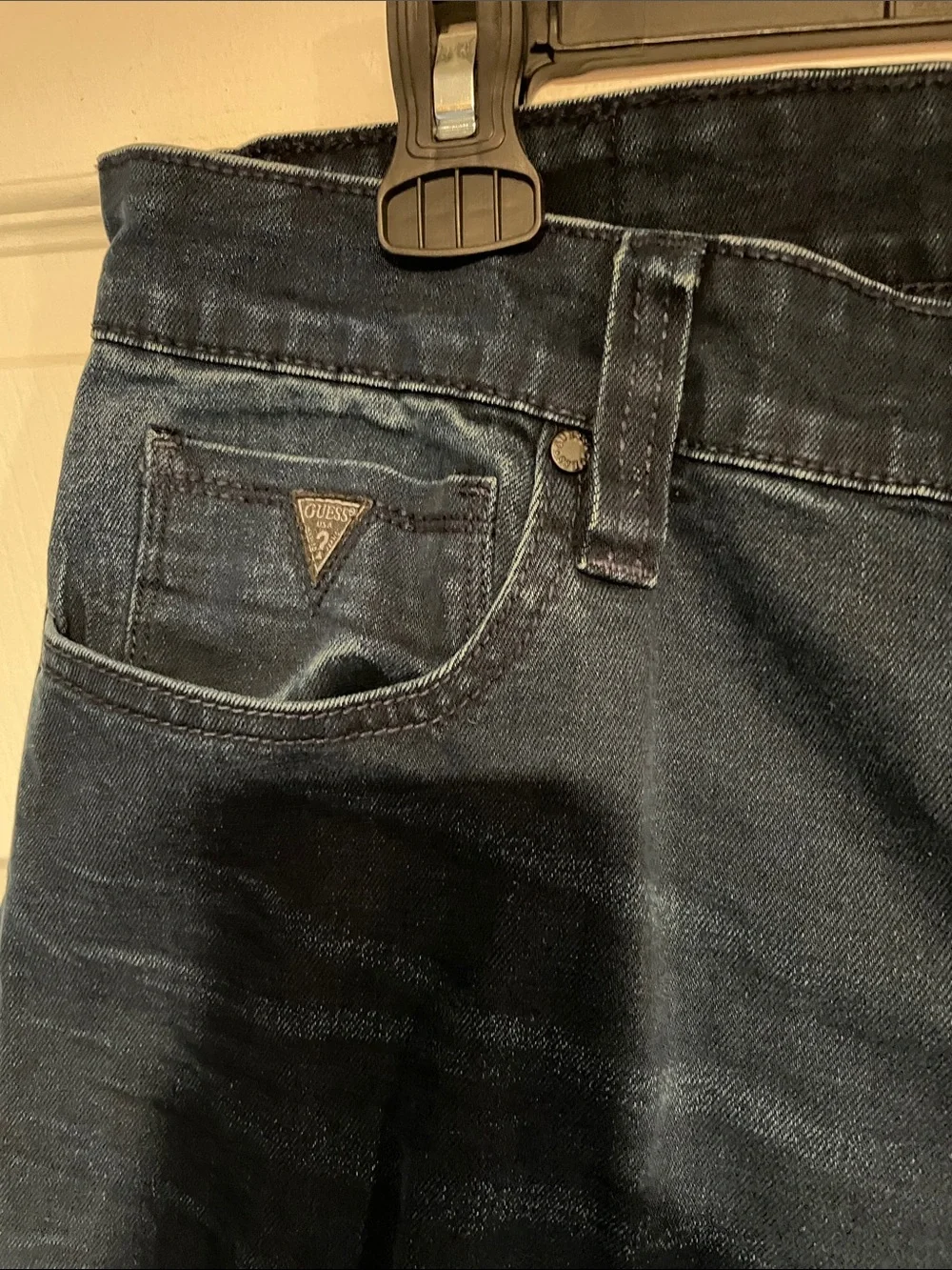 GUESS Dark Indigo Skinny Jeans